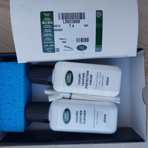 Set curatare si intretinere tapiserie piele, Land Rover, LR023889