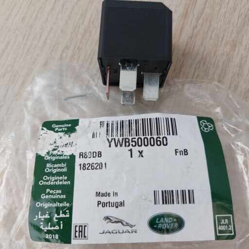 Releu 40Amp 4 pini, Land Rover, YWB500060 si Jaguar, C2P11192